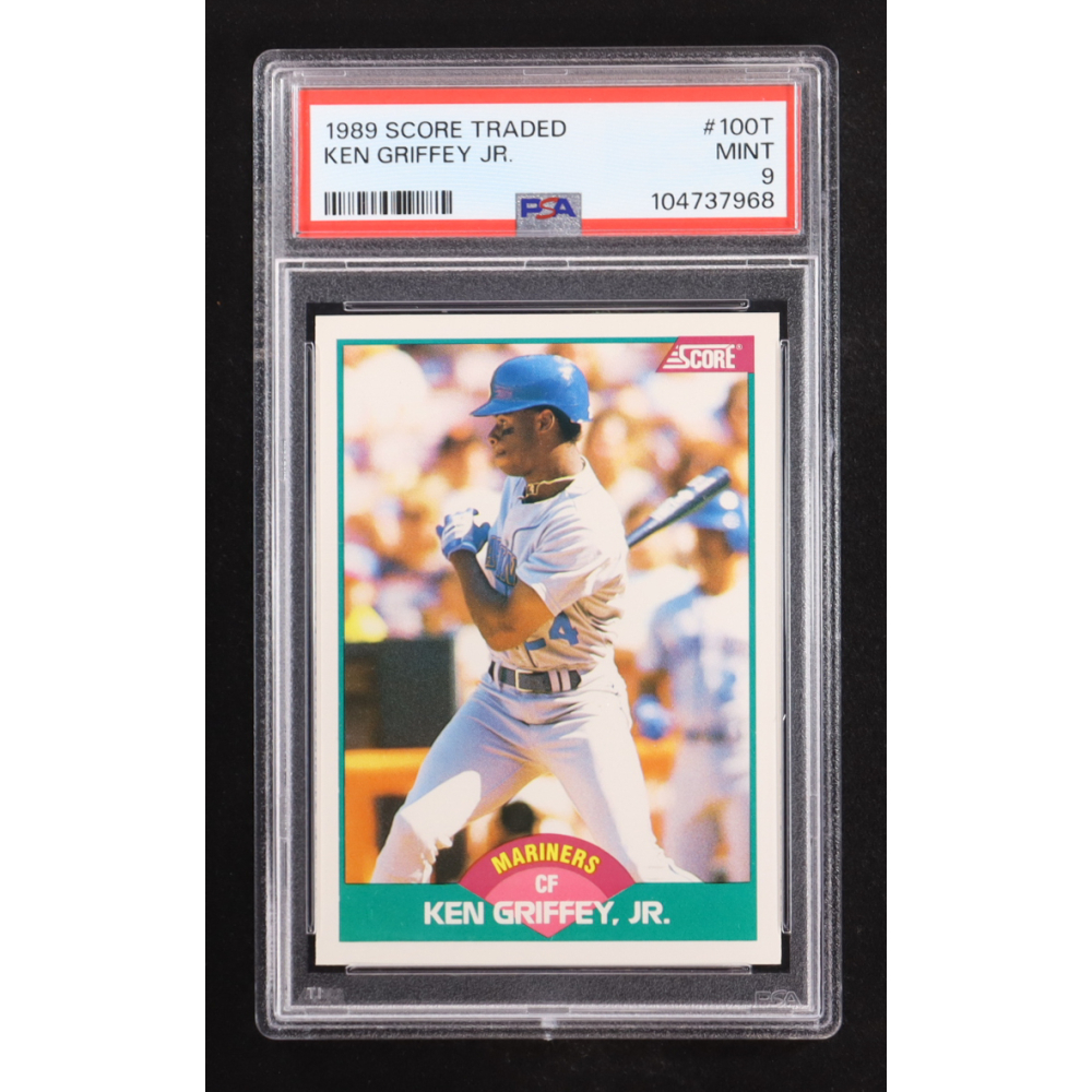 Ken Griffey Jr. 1989 Score Traded #100T RC (PSA 9) at PristineAuction.com