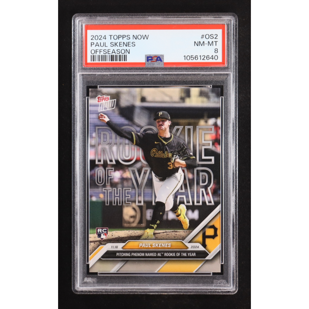 Paul Skenes 2024 Topps Now Offseason #OS2 RC (PSA 8) at PristineAuction.com
