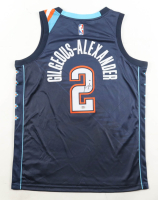 Shai Gilgeous-Alexander Signed Thunder Nike Authentic Jersey (PSA) at PristineAuction.com