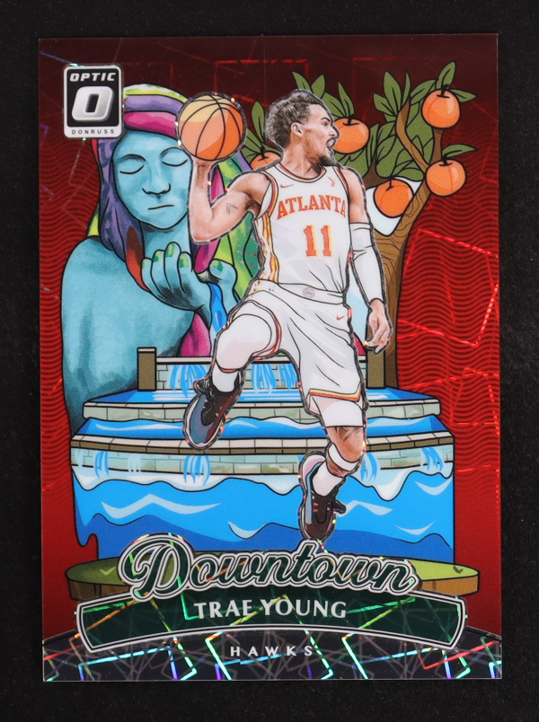 Trae Young 2024-25 Donruss Optic Downtown #11 at PristineAuction.com Trae Young 2024-25 Donruss Optic Downtown #11 at PristineAuction.com