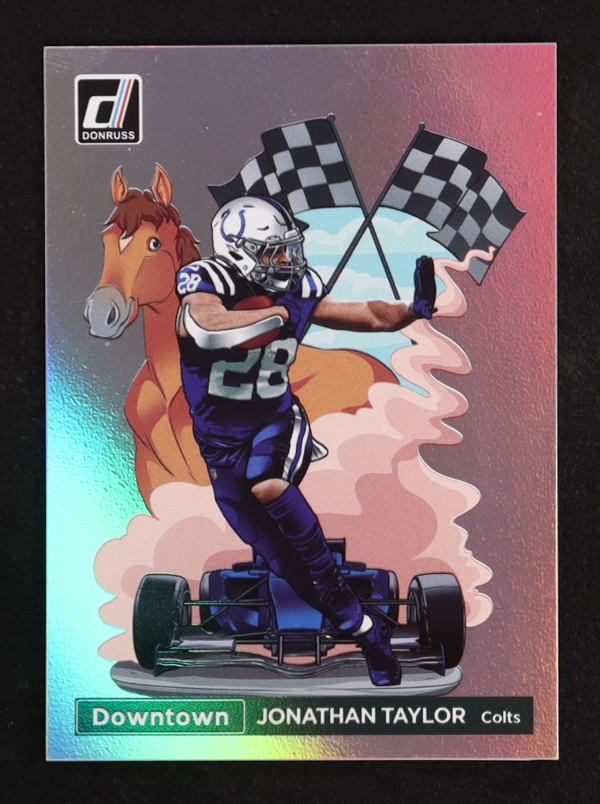 Jonathan Taylor 2022 Donruss Downtown! #16 at PristineAuction.com Jonathan Taylor 2022 Donruss Downtown! #16 at PristineAuction.com