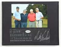 Matt Kuchar Signed Custom Framed Cut (JSA) at PristineAuction.com