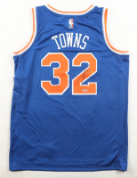 Karl-Anthony Towns Signed Knicks Nike Authentic Jersey (PSA) at PristineAuction.com