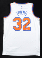 Karl-Anthony Towns Signed Knicks Nike Authentic Jersey (PSA) at PristineAuction.com
