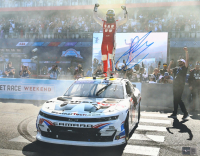 Shane van Gisbergen Signed Nascar 2024 Chicago Win 11x14 Photo (Gisbergen COA) at PristineAuction.com
