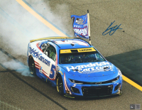 Kyle Larson Signed Nascar 2025 Championship 11x14 Photo (Larson COA) at PristineAuction.com