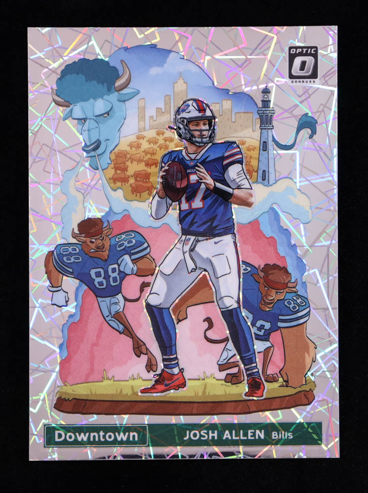 Josh Allen 2021 Donruss Optic Downtown! #1