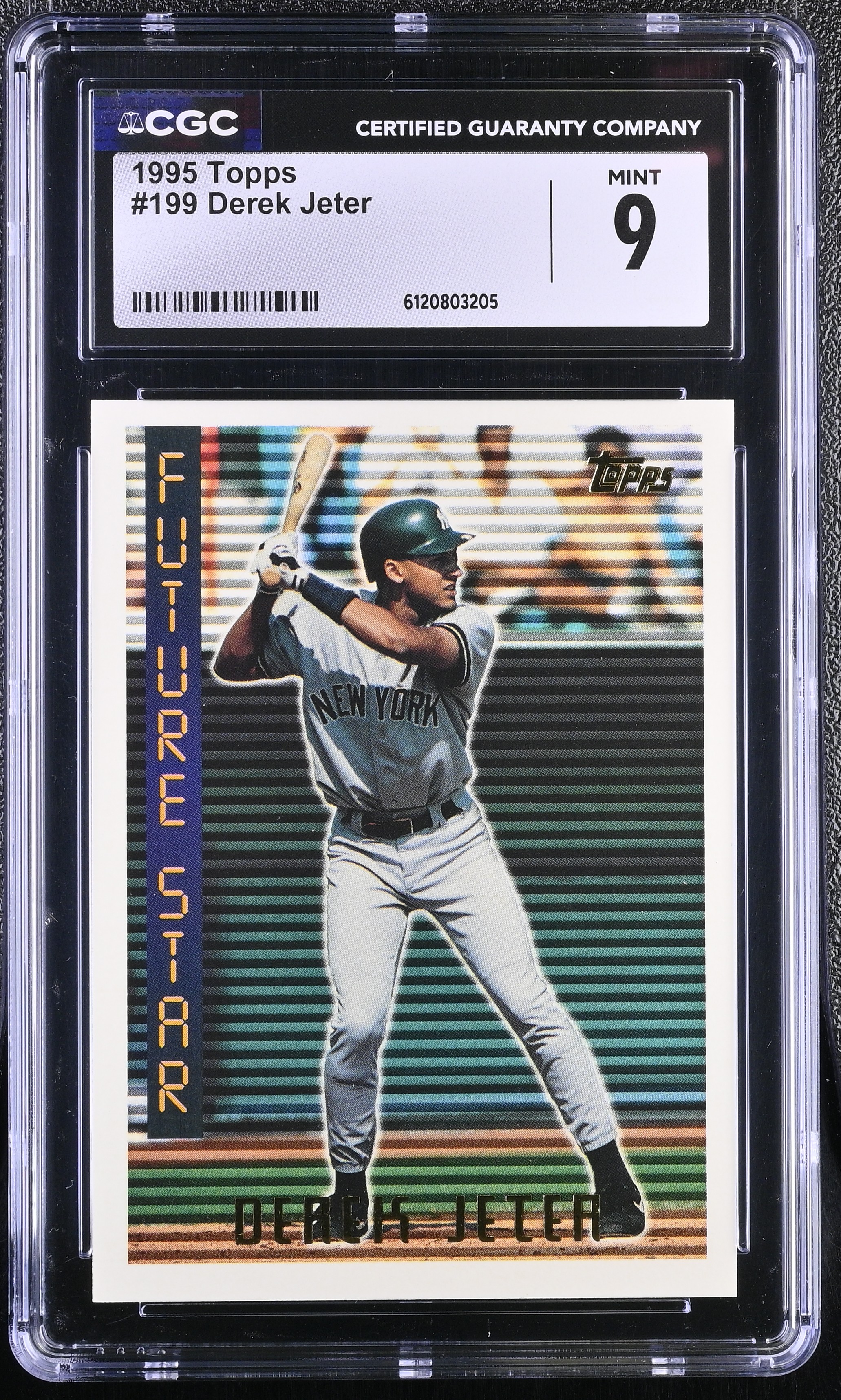 Derek Jeter 1995 Topps #199 RC (CGC 9) | Pristine Auction