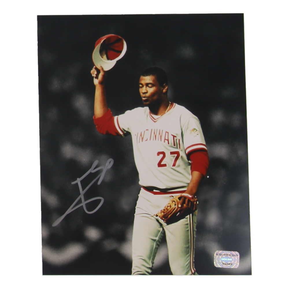 Jose Rillo Signature Jose Rijo Signed Reds 8x10 Photo (Wilder Side of Sports) | Pristine Auction