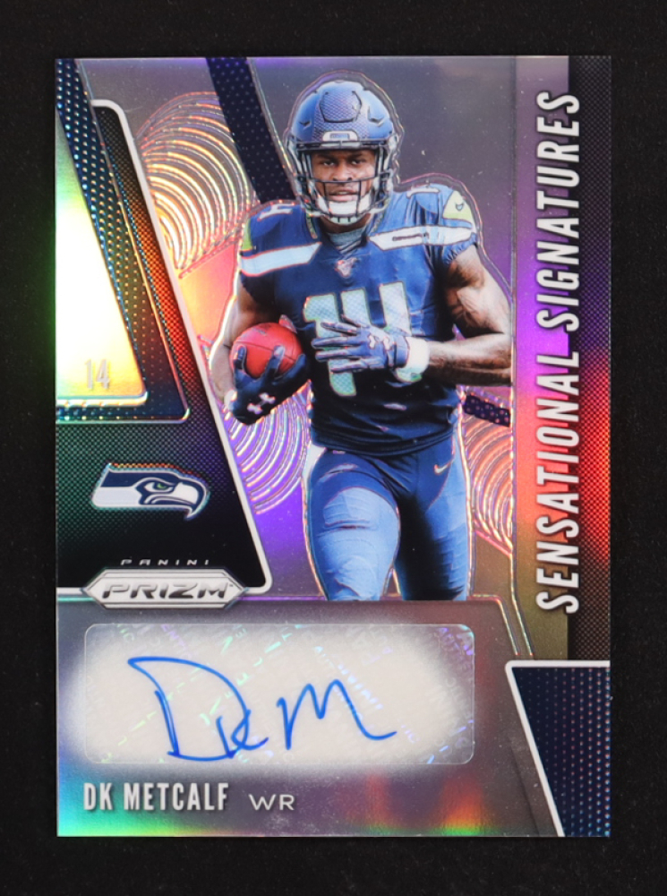 D.K. Metcalf 2019 Panini Prizm Sensational Signatures #SEDKM RC
