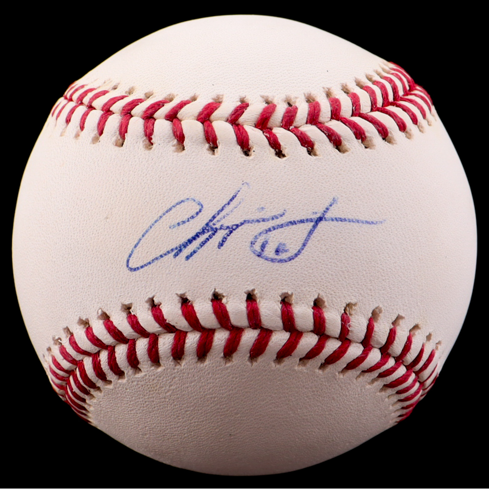 Chipper Jones Signed OML Baseball (Beckett) | Pristine Auction