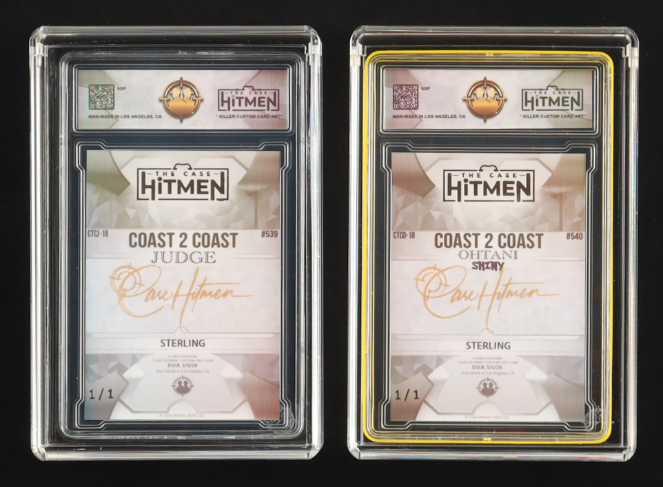 Set of (2) Aaron Judge / Shohei Ohtani - Coast 2 Coast - Sterling ...