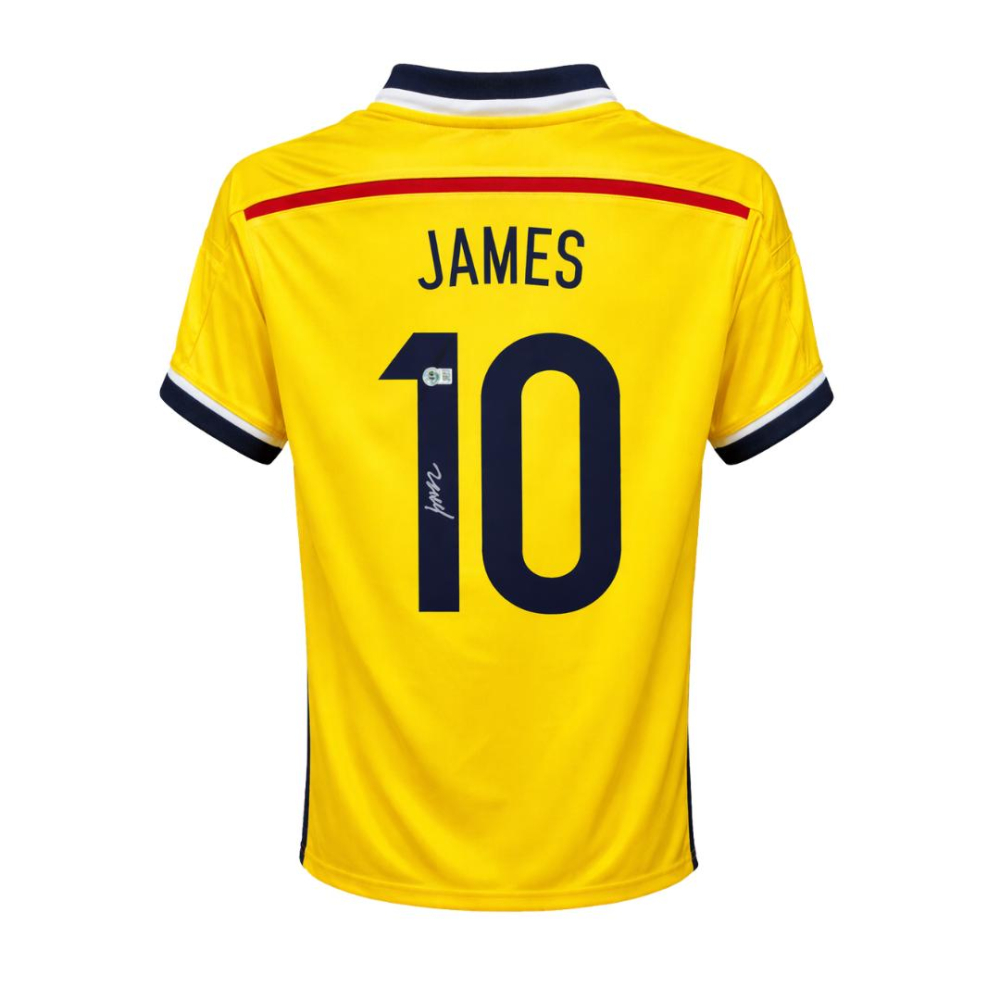 James Rodriguez Signed Columbia National Team Adidas Authentic