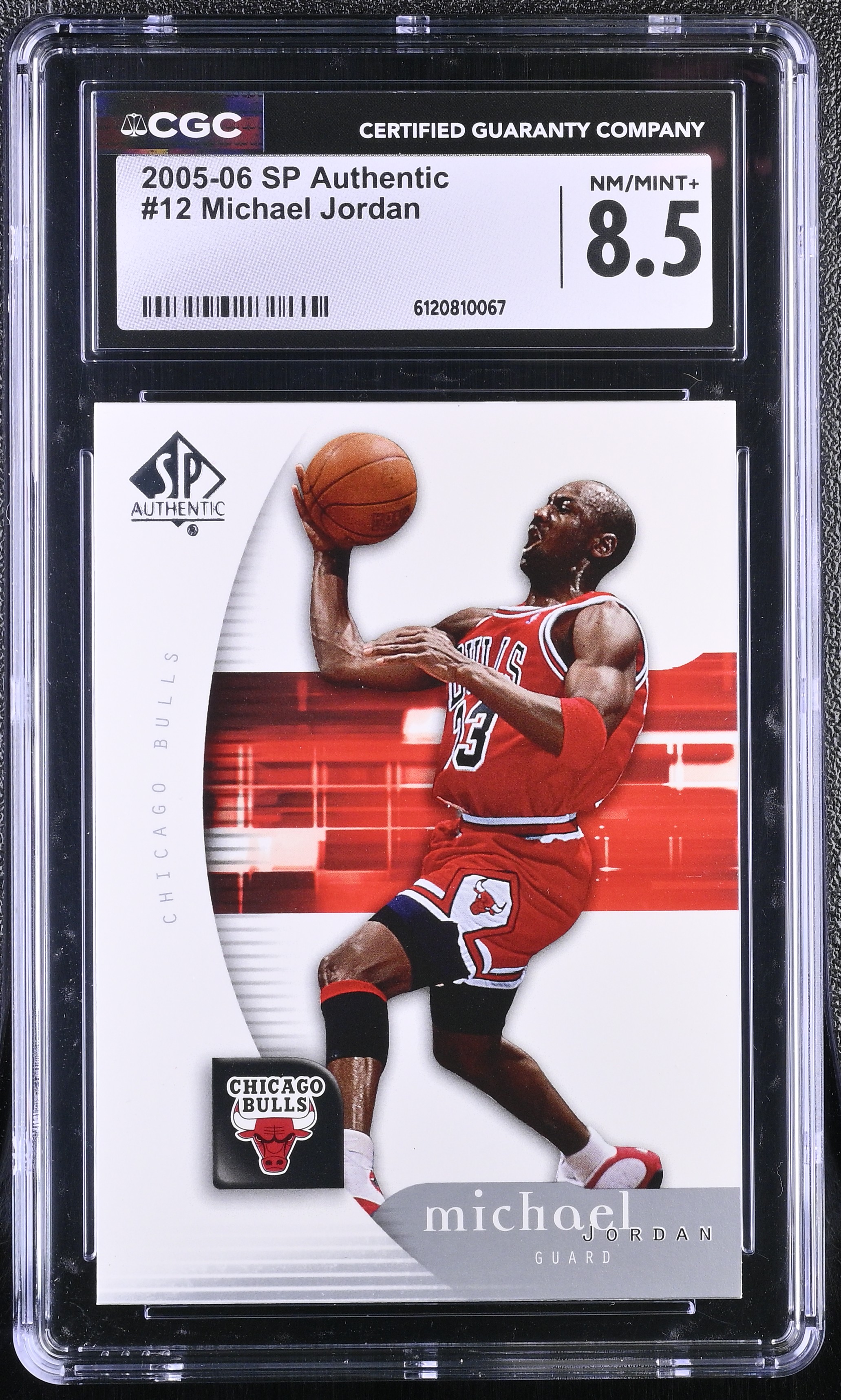 Michael Jordan 2005-06 SP Authentic #12 (CGC 8.5) | Pristine Auction