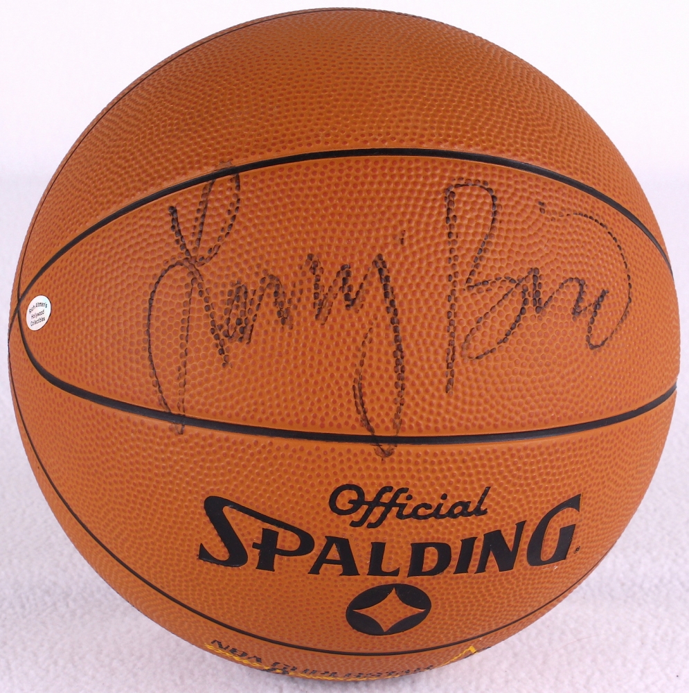 Larry Bird Signed Basketball (Hollywood Collectibles COA) Pristine