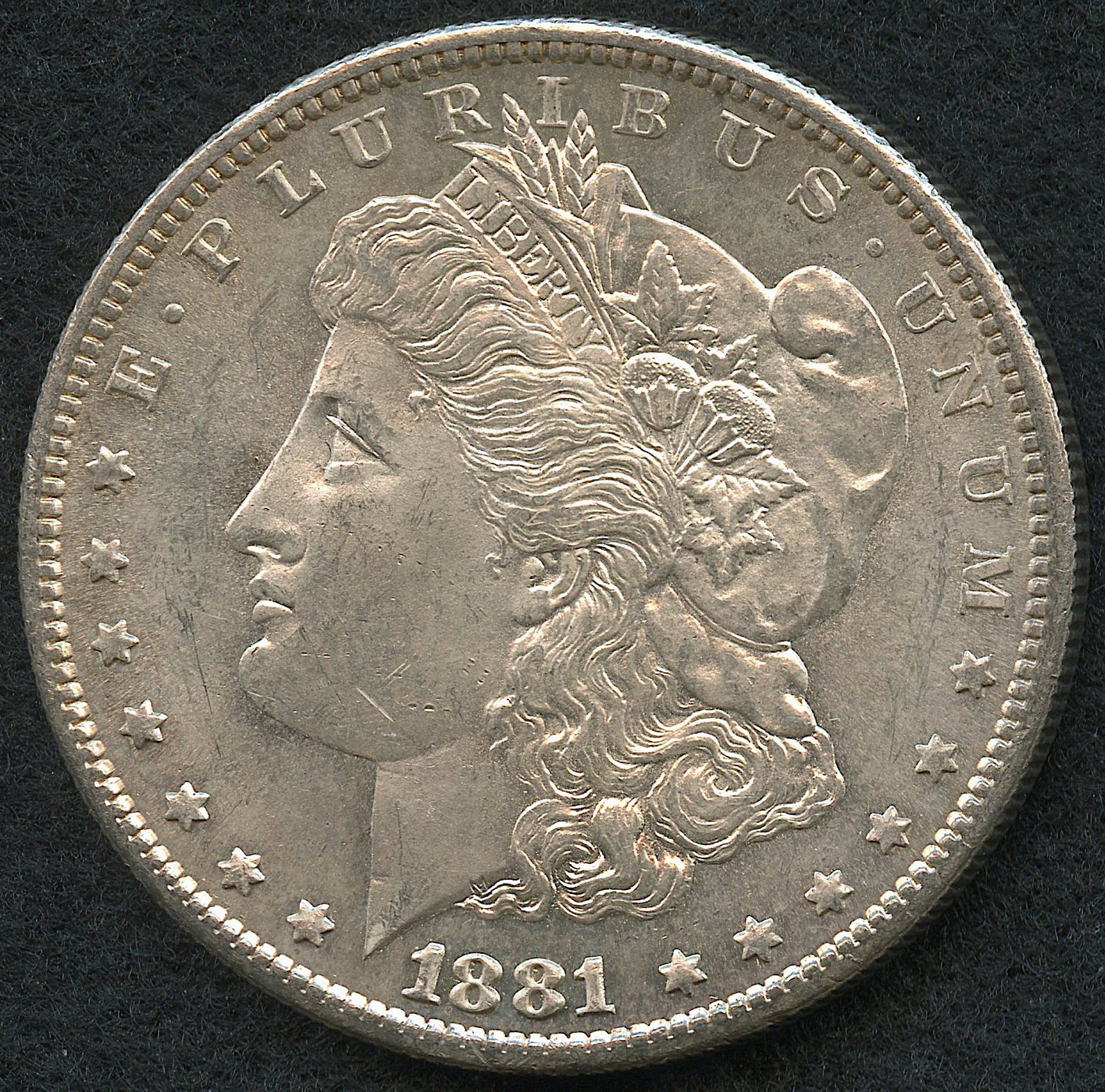 1881-S Morgan Silver Dollar at PristineAuction.com 1881-S Morgan Silver Dollar at PristineAuction.com