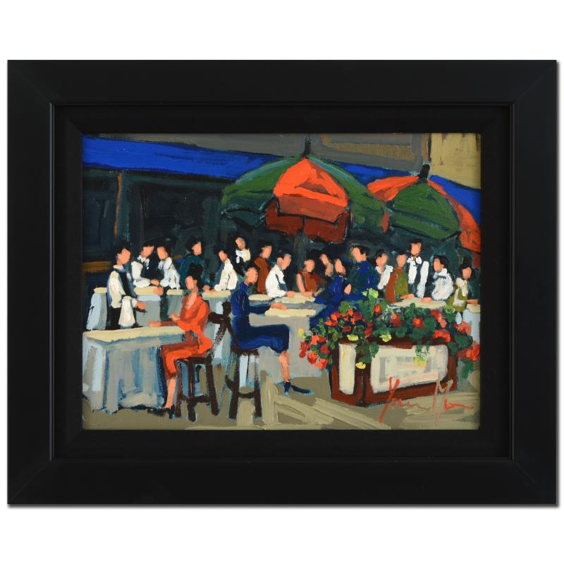 Yvonne Mora Signed Untitled Original Acrylic Painting on Canvas at PristineAuction.com Yvonne Mora Signed Untitled Original Acrylic Painting on Canvas at PristineAuction.com