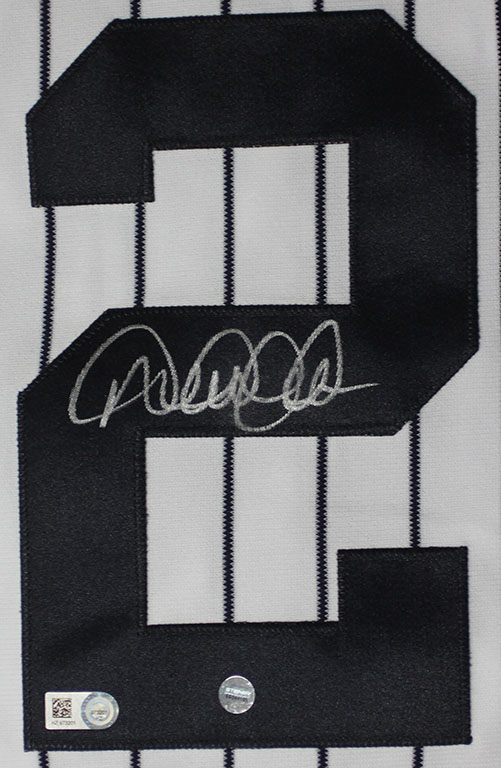 Derek Jeter Signed Yankees Authentic Majestic Jersey (Steiner COA & MLB Hologram) at PristineAuction.com Derek Jeter Signed Yankees Authentic Majestic Jersey (Steiner COA & MLB Hologram) at PristineAuction.com