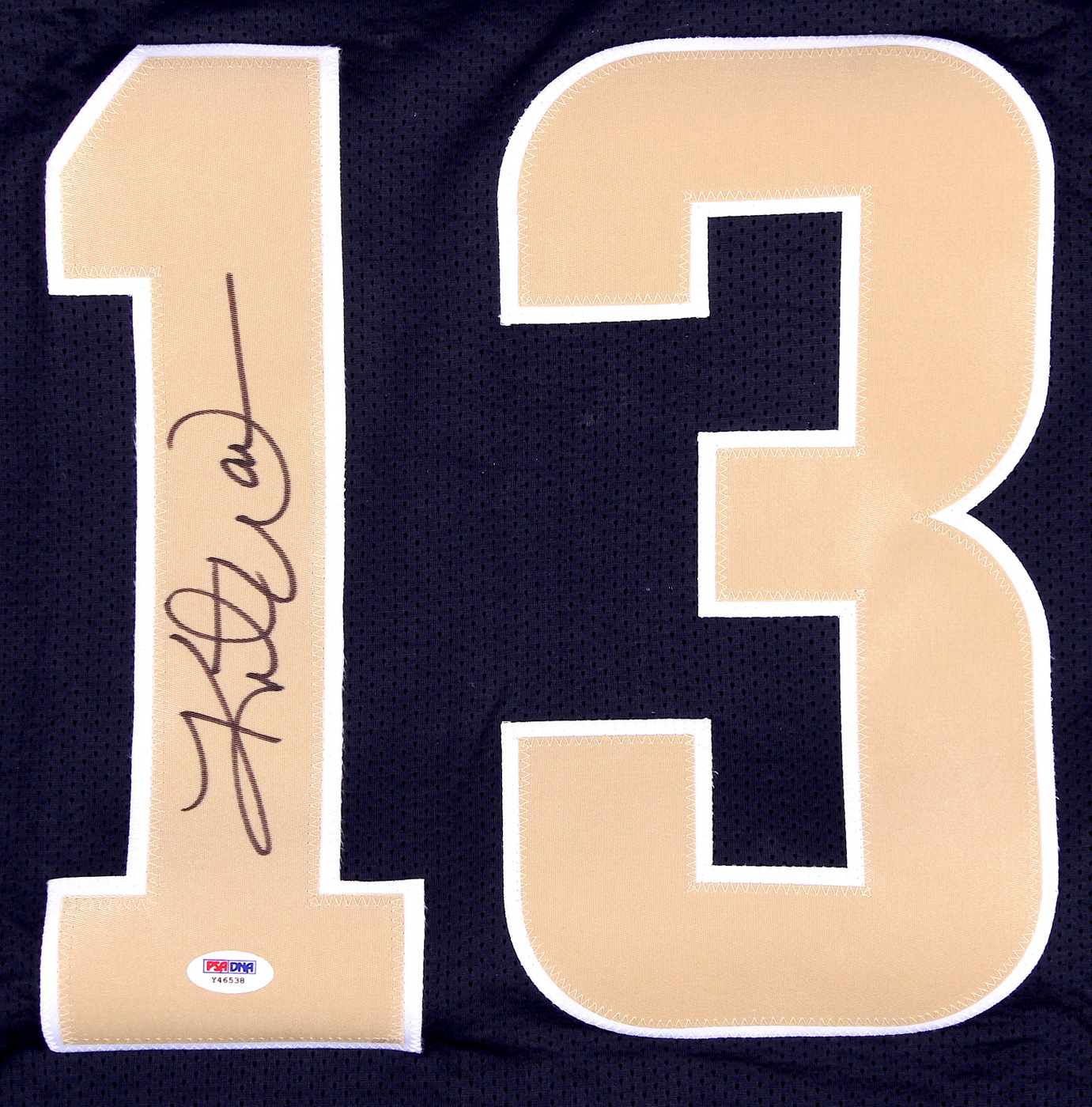 Kurt Warner Signed Rams Jersey (PSA COA) at PristineAuction.com Kurt Warner Signed Rams Jersey (PSA COA) at PristineAuction.com
