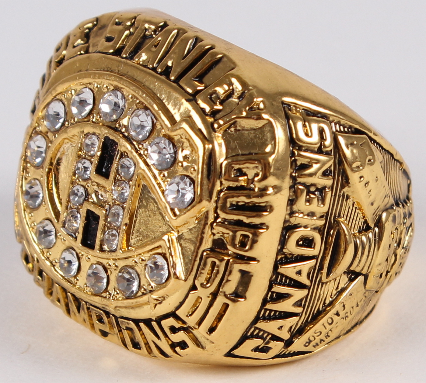 Patrick Roy Montreal Canadiens High Quality Replica 1986 Stanley Cup Championship Ring at PristineAuction.com Patrick Roy Montreal Canadiens High Quality Replica 1986 Stanley Cup Championship Ring at PristineAuction.com