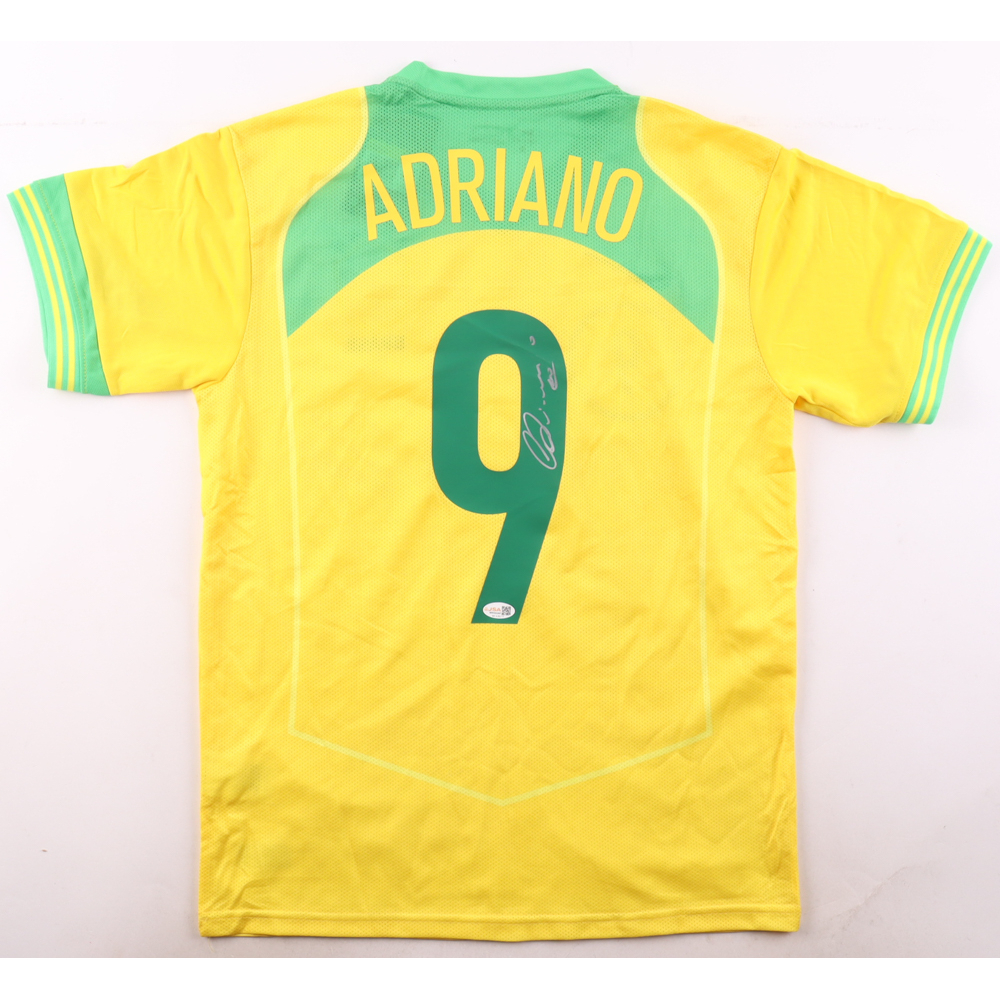 Soccerserie.comより アドリアーノ ［並行輸入品］ Adriano Signed Brazil Nike Authentic Jersey (JSA) | Pristine Auction