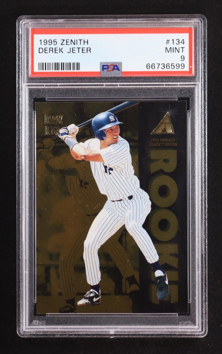 Derek Jeter 1995 Zenith #134 RC (PSA 9) | Pristine Auction