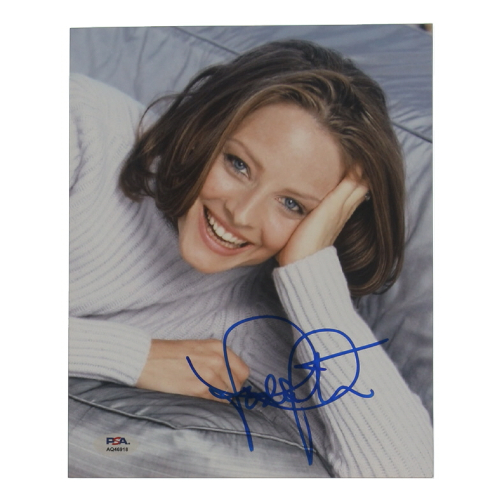 Jodie Foster Signed 8x10 Photo (PSA) | Pristine Auction