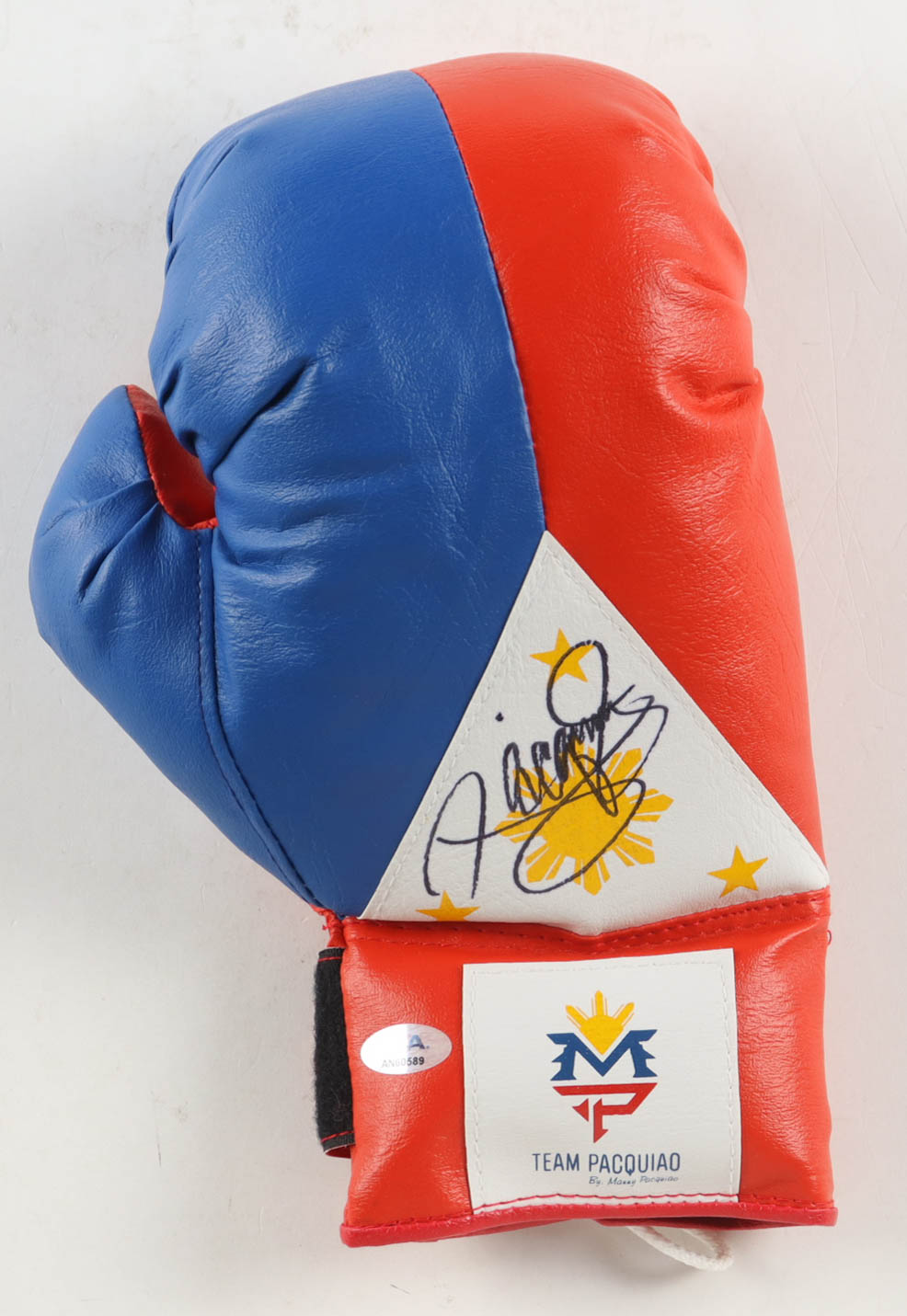 Manny Pacquiao Signed Team Pacquiao Boxing Glove (PSA) | Pristine