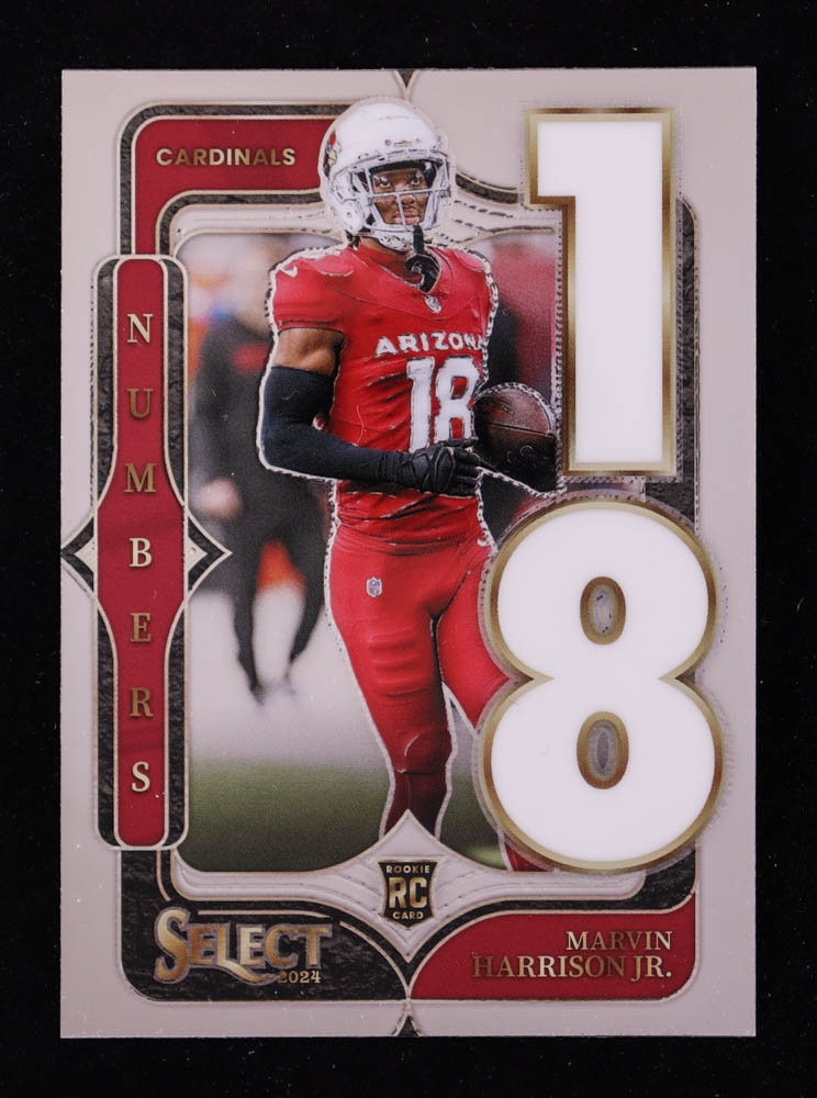 Select Number Marvin Harrison Jr. 2024 Select #4 Select Numbers Price Guide - Sports ...