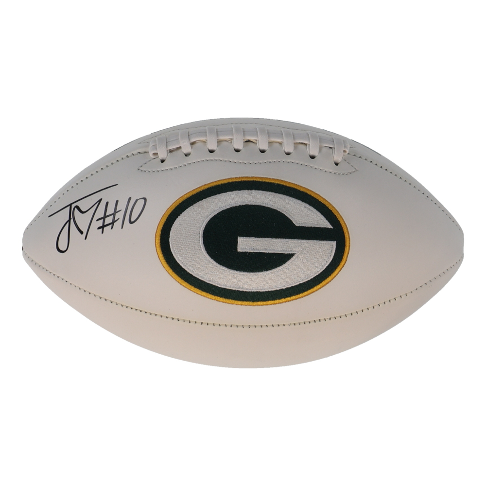 Jordan Love Signed Packers Logo Football (Beckett) | Pristine Auction