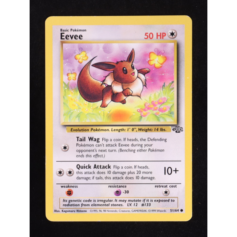 1999 eevee pokemon card 1 of 2 PSA 9 1st Edition Stamp obstruction 51/64 Jungle Non Holo Unique  Whatnot: Shop, Sell, Connect If heads 1999 Wizards 1st edition Eevee