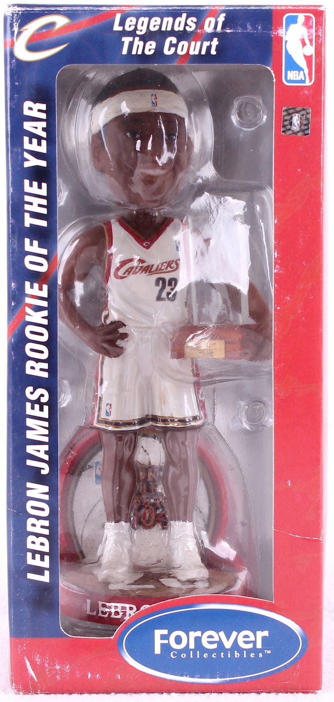 lebron james rookie of the year bobblehead