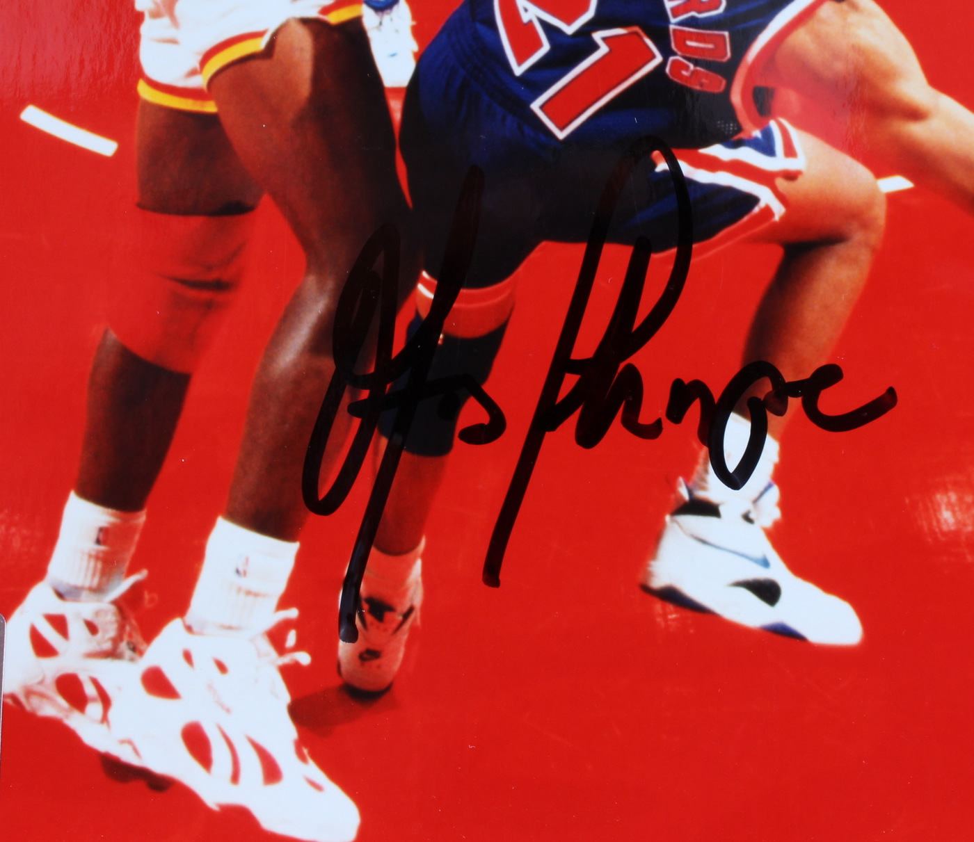 Lot of (5) Signed Basketball 8x10 Photos with Mark Bryant, Otis Thorpe, Grant Long, Rudy Tomjanovich, Eddie Johnson (SOP COA) at PristineAuction.com Lot of (5) Signed Basketball 8x10 Photos with Mark Bryant, Otis Thorpe, Grant Long, Rudy Tomjanovich, Eddie Johnson (SOP COA) at PristineAuction.com
