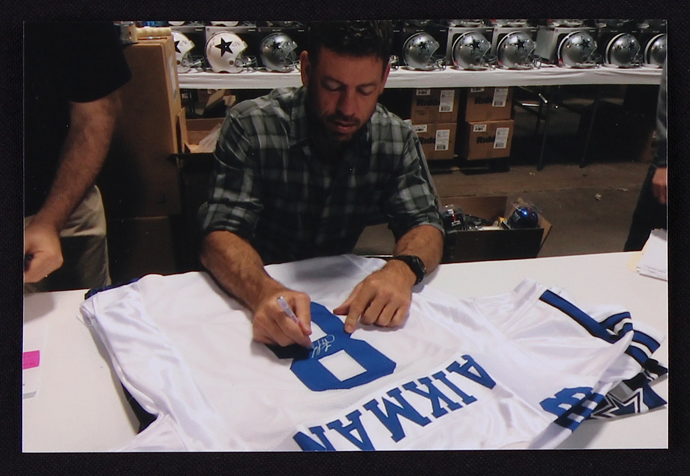 Troy Aikman Signed Cowboys Jersey (Aikman Hologram) at PristineAuction.com Troy Aikman Signed Cowboys Jersey (Aikman Hologram) at PristineAuction.com