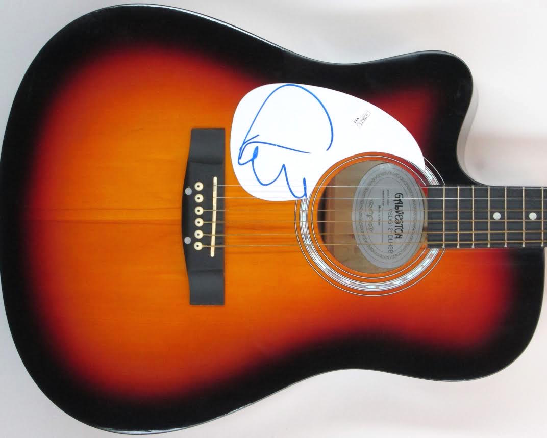 Elvis Costello Signed Galveston Electric Acoustic Guitar (JSA COA) at PristineAuction.com Elvis Costello Signed Galveston Electric Acoustic Guitar (JSA COA) at PristineAuction.com