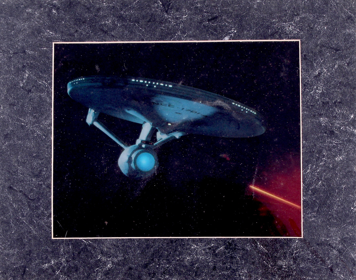 Star Trek "USS Enterprise NCC-1701-A" 1994 Limited Edition Chromium Print (Paramount COA) at PristineAuction.com Star Trek "USS Enterprise NCC-1701-A" 1994 Limited Edition Chromium Print (Paramount COA) at PristineAuction.com