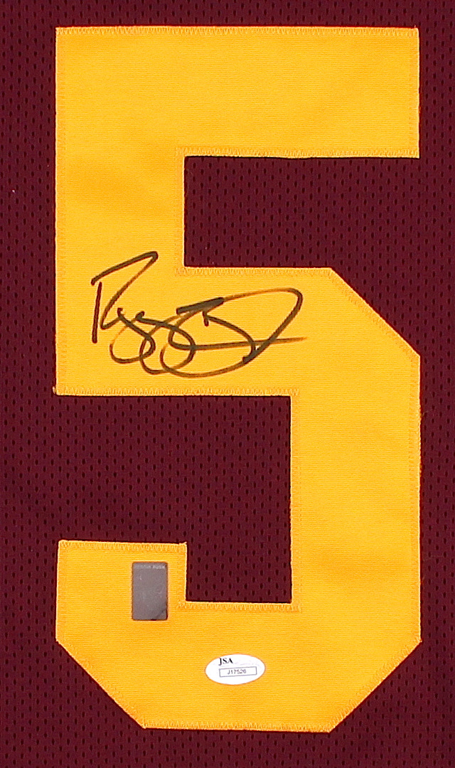 Reggie Bush Signed USC Career Highlight Stat Jersey (Bush Hologram & JSA COA) at PristineAuction.com Reggie Bush Signed USC Career Highlight Stat Jersey (Bush Hologram & JSA COA) at PristineAuction.com