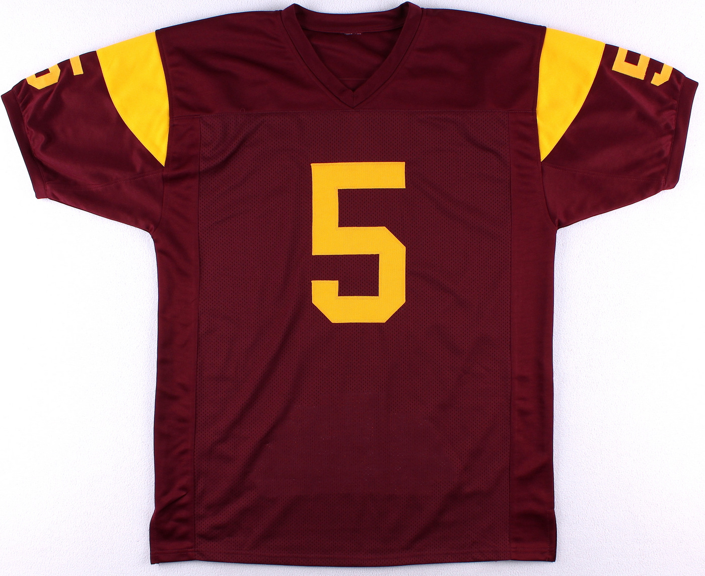 Reggie Bush Signed USC Career Highlight Stat Jersey (Bush Hologram & JSA COA) at PristineAuction.com Reggie Bush Signed USC Career Highlight Stat Jersey (Bush Hologram & JSA COA) at PristineAuction.com