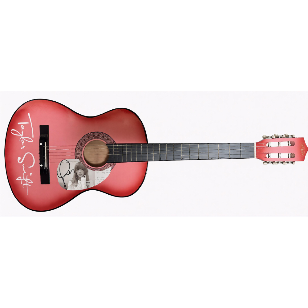Taylor Swift Guitar with Signed Custom Insert Pickguard (PSA