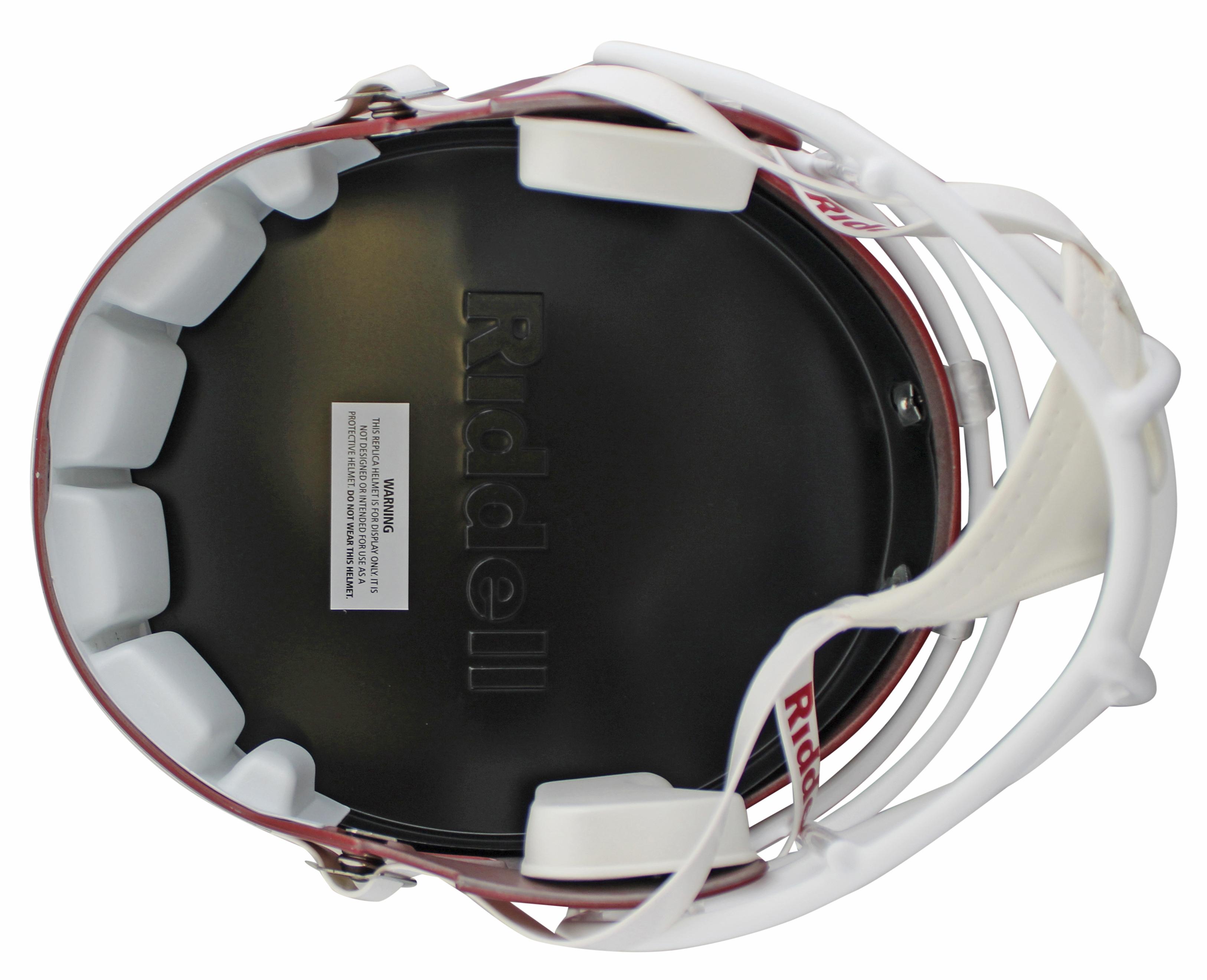 Oklahoma Sooners Legends Full-Size Speed Helmet Signed By (5) with ...