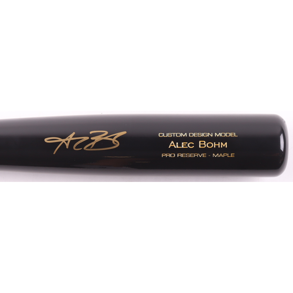Alec Bohm Signed Victus Model Baseball Bat (Fanatics & MLB) | Pristine