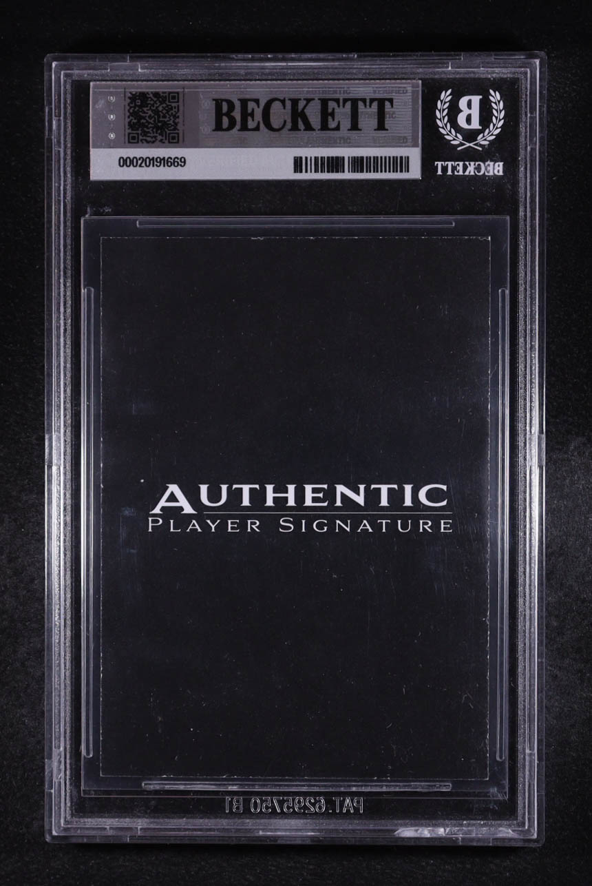 Iverson Racing Allen Iverson Signed Custom Trading Card (BGS) | Pristine Auction