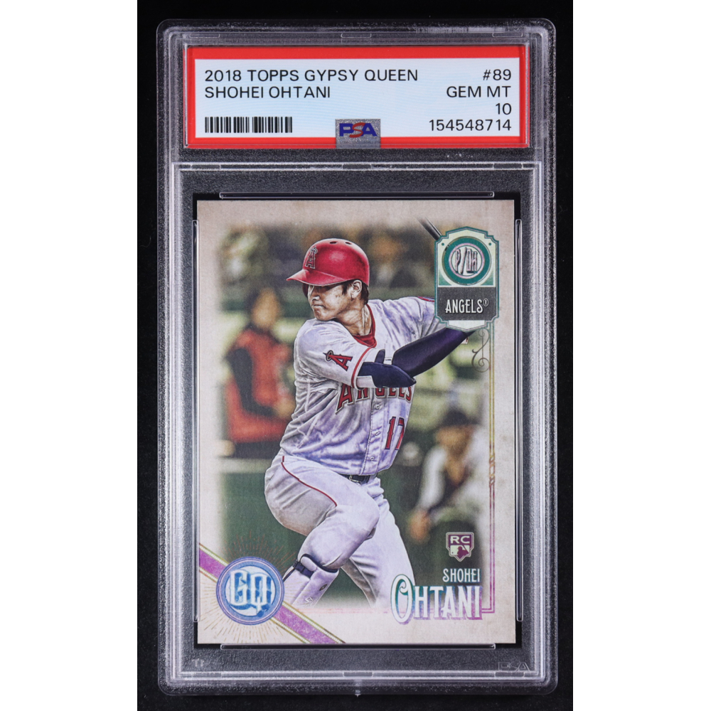 Shohei Ohtani 2018 Topps Gypsy Queen #89 RC (PSA 10) | Pristine