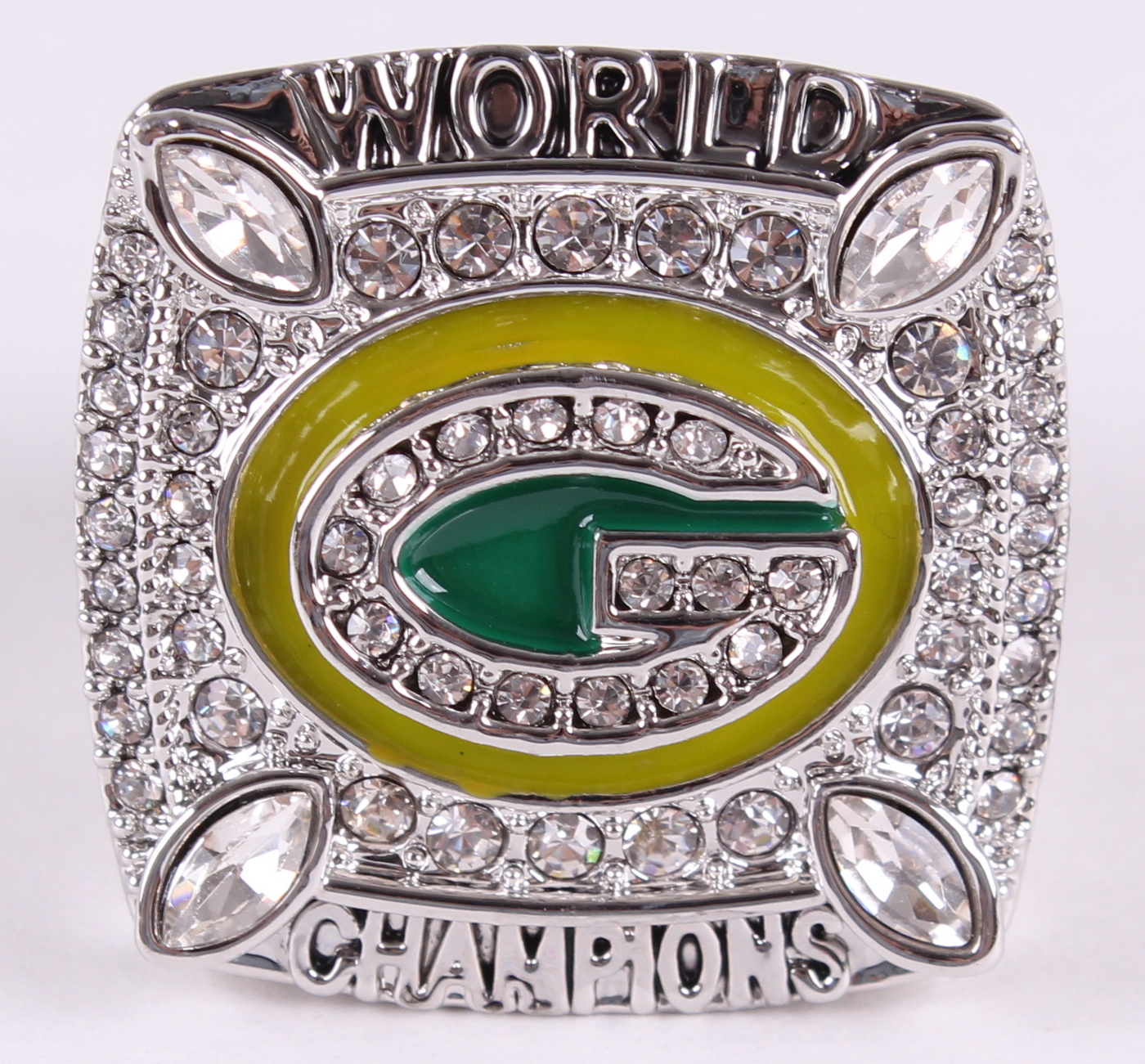 Aaron Rodgers Packers High Quality Replica 2010 Super Bowl XLV Championship Ring at PristineAuction.com Aaron Rodgers Packers High Quality Replica 2010 Super Bowl XLV Championship Ring at PristineAuction.com