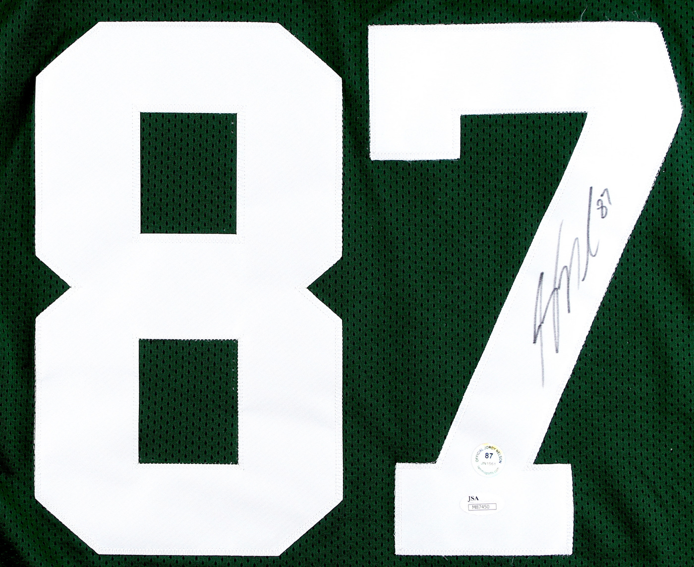 Jordy Nelson Signed Packers Jersey (JSA COA & Nelson COA) at PristineAuction.com Jordy Nelson Signed Packers Jersey (JSA COA & Nelson COA) at PristineAuction.com