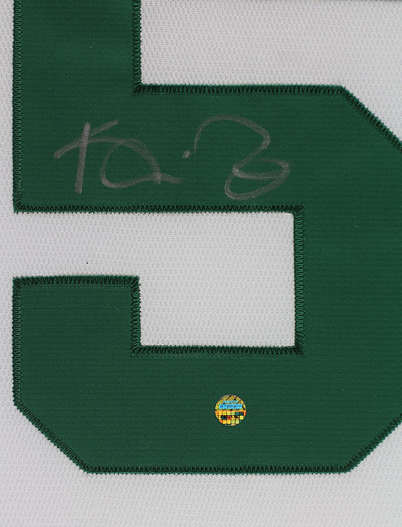 Kevin Garnett Signed Celtics 35" x 43" Custom Framed Jersey (Steiner COA) at PristineAuction.com Kevin Garnett Signed Celtics 35" x 43" Custom Framed Jersey (Steiner COA) at PristineAuction.com