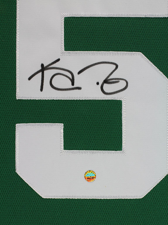 Kevin Garnett Signed Celtics 35" x 43" Custom Framed Jersey (Steiner COA) at PristineAuction.com Kevin Garnett Signed Celtics 35" x 43" Custom Framed Jersey (Steiner COA) at PristineAuction.com