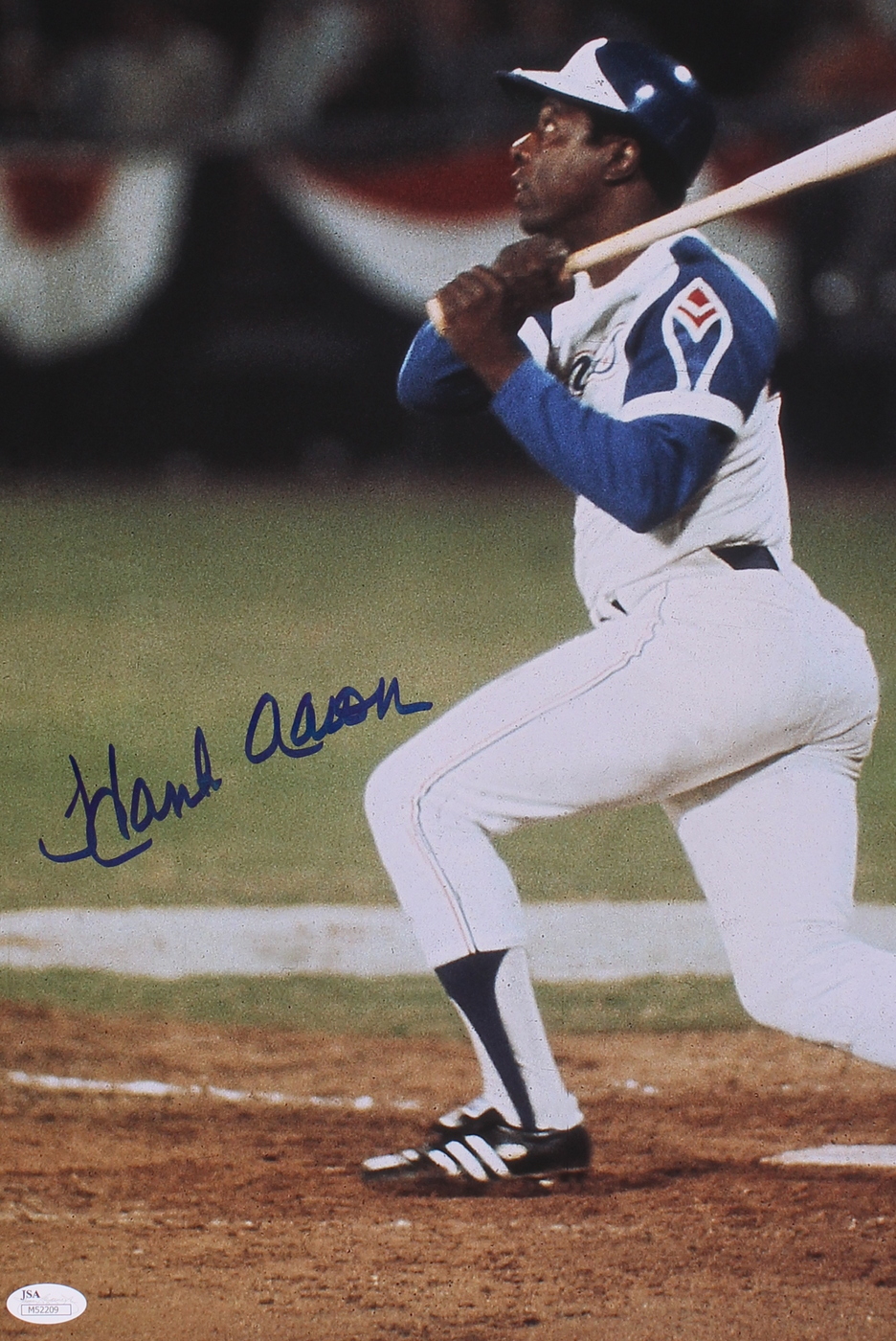 Hank Aaron Signed Braves 16x20 Photo (JSA COA) at PristineAuction.com Hank Aaron Signed Braves 16x20 Photo (JSA COA) at PristineAuction.com