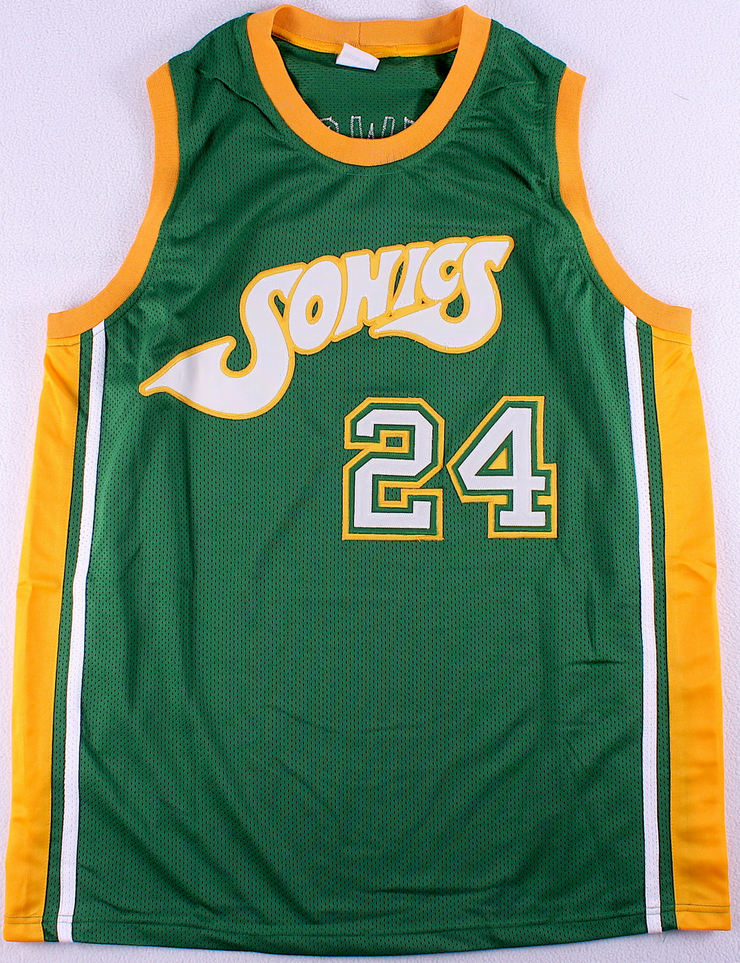 Spencer Haywood Signed SuperSonics Jersey Inscribed "HOF 15" (JSA COA) at PristineAuction.com Spencer Haywood Signed SuperSonics Jersey Inscribed "HOF 15" (JSA COA) at PristineAuction.com