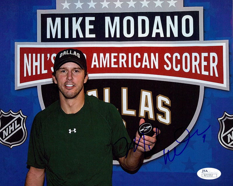 Mike Modano Signed Stars 8x10 Photo (JSA COA) at PristineAuction.com Mike Modano Signed Stars 8x10 Photo (JSA COA) at PristineAuction.com